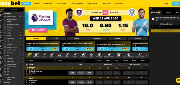 Easybet sports betting